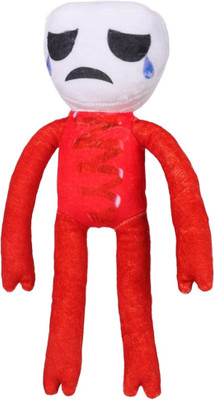 TechMax Solution Red Joker Circus Standing Cute Plush Toy  - 30 cm(Red)