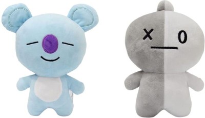 AVS Van and Koya combo Soft Toy BTS Bangtan Boys Stuffed Plush Toy for Kids  - 30 cm(Multicolor)