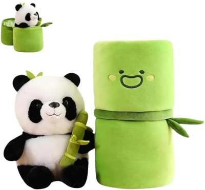 Khatu shyam Baby toys soft panda 27 CM baby toys  - 27 mm(Black, White, Green, Multicolor)