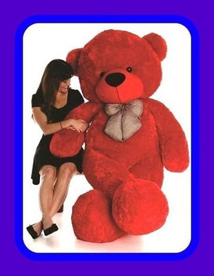 Abhinav toys Z_Best Ever Stuffed Toys 731  - 122.5 cm(Red)