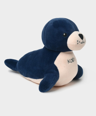 Mi Arcus Seal Animal Soft Toy for Kids  - 20 cm(Blue)