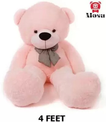 MOSU Pink 4 Feet Soft Stuffed/Fluffy/Huggable Cute Teddy Bear For Girls, Kids  - 48 inch(Baby Pink)