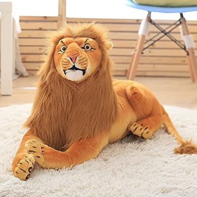 Puchu Toys PATLY LION ANIMAL STUFFED SOFT PLUSH TOY FOR CHILDRENS  - 60 cm(Multicolor)