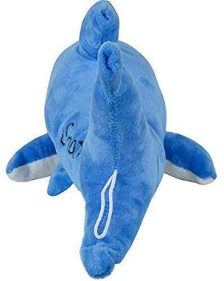 4AJ BAZAAR Blue Shark Soft Toy Stuffed Plush Toy for Kids (40 cm Pillow Cushion)  - 40 cm(Blue)
