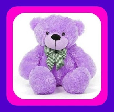 Abhinav toys Z_New Stuffed Toys Premium quality material 47  - 92 cm(Purple)