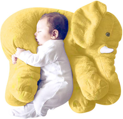 DearJoy Microfibre Baby Pillow Pack of 1 Animals Luxury(Yellow)