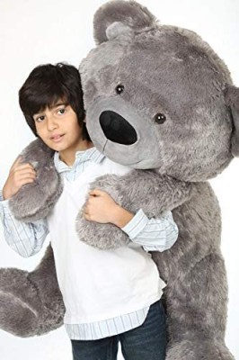 KHUSHBU ENTERPRISES Grey Teddy Bear 6 Feet Lovable Cute Birthday Gift For Girls Someone Specials  - 182 cm(Grey)