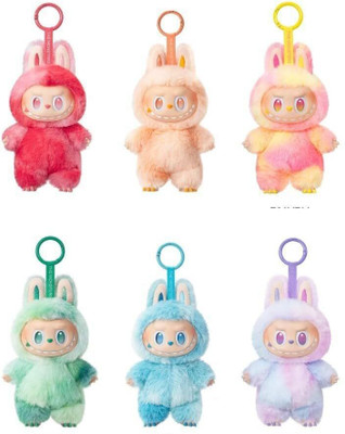 SPIRITUAL HOUSE Cute labubu toy keychain Big Into Energy Plush Blind Box Key Chain Key Chain
