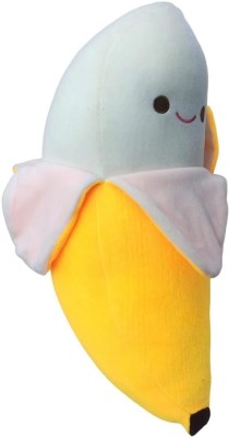 Millionminds Peeled Banana Cute and Soft Banana Soft Toys, Pillows Suitable for Sofas & Beds  - 45 cm(Yellow)