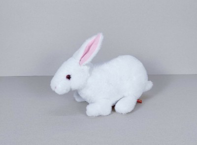 WILD REPUBLIC WHITE RABBIT 12''  - 17.78 cm(Orange White)