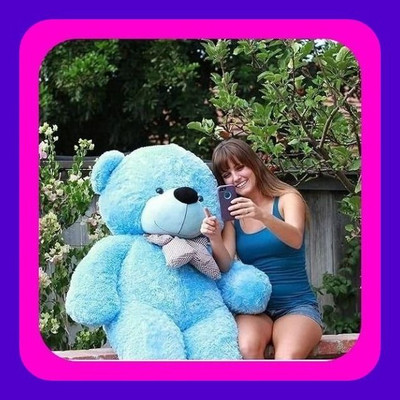 Abhinav toys Z_New Stuffed Toys Premium quality material 1110  - 83 cm(bule)