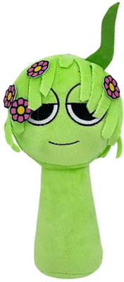 TechMax Solution Green Sprunki Plush Toys  - 30 cm(Full Green)