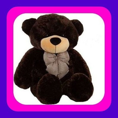 JAI MAA KAMLA Z_New Stuffed Toys Premium quality material 1010  - 92 cm(choclate)