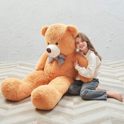 MOSU SOFT AND CUTE CHARMING TEDDY BEAR FOR KIDS AND GIRLS 7 FEET  - 210 cm(Brown)