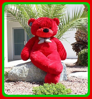 Abhinav toys 1709S_Latest_stuffed_toys_180  - 120 cm(Red)