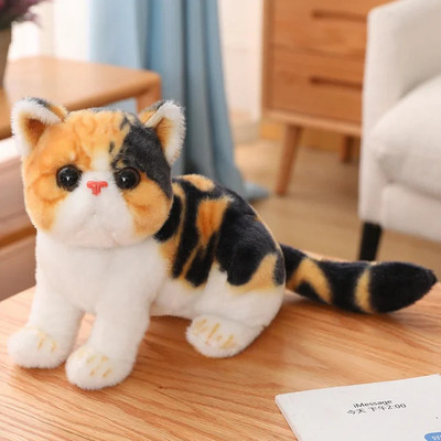 PLUSHJOY Cute Sophie Cat Animal Soft Stuffed Toy for Kids Baby Girls & Birthday Gifts  - 36 cm(Multicolor)