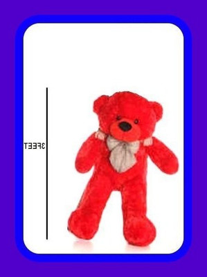 Abhinav toys Z_Best Ever Stuffed Toys 644  - 90 cm(Red)