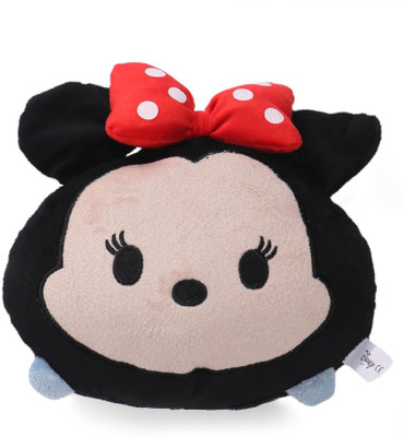 DISNEY Tsum Tsum Minnie Face Plush  - 20 cm(Multicolor)