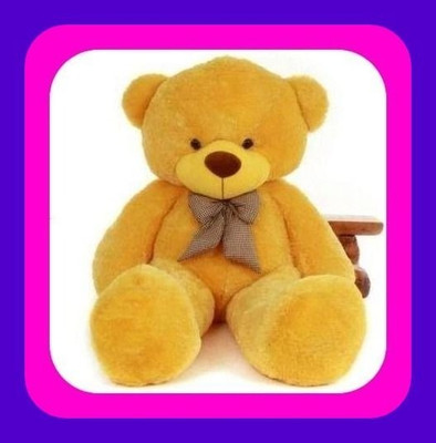 Abhinav toys Z_New Stuffed Toys Premium quality material 1062  - 120 cm(Yellow)