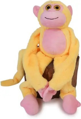 SLEEPY FEEL Monkey Stuffed Toy  - 15 cm(Yellow)