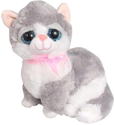 YOKO TOYS SOFT TOYS CAT MUSIC  - 30 cm(Multicolor)