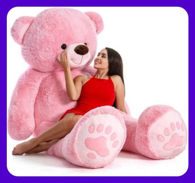 Abhinav toys Z_New_4 ft Premium Quality 3ft pink Teddy Bear gift just for special person  - 120 cm(Pink)