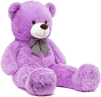 MOSU SOFT CUTE LOVELY TEDDY BEAR FOR KIDS AND GIRLS(6 feet)  - 60 inch(Purple)