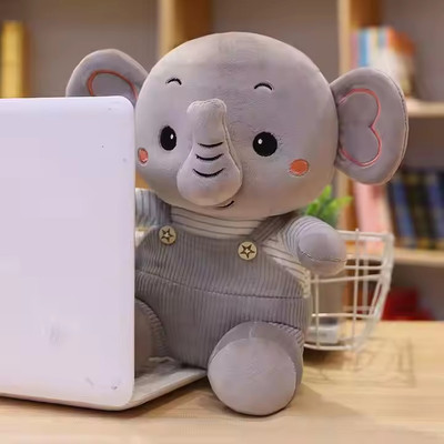 Ruvedu 35 Baby Elephant with Cloth  - 35 cm(Grey)