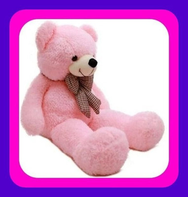 Abhinav toys Z_New Stuffed Toys Premium quality material 645  - 125 cm(Pink)