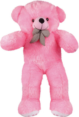 MOLAP TOYS 3 Feet Soft Teddy Bear For Bears Huggable/Loveable/Valentine For Someo  - 91 cm(Pink)