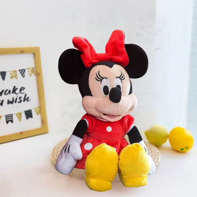 jr jack & rose Huggable Minnie Mouse Soft Toy  - 40 cm(Red)