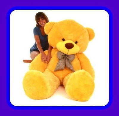 Abhinav toys Z_Best Ever Stuffed Toys 649  - 122 cm(Yellow)