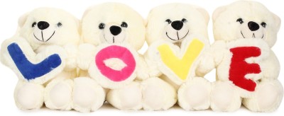 Love And Joy Super Quality Cute And Lovable Teddy For Someone Special  - 40 cm(Cream)