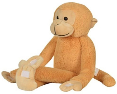 Hello Baby Long Monkey Stuffed Soft Toy - 21 Inch  (Brown)  - 21 inch(Brown)