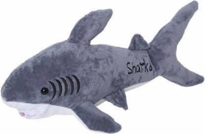 KTVerse Super Soft Stuffed Animals Ocean Shark for Playing Kids  - 30 cm(Grey)