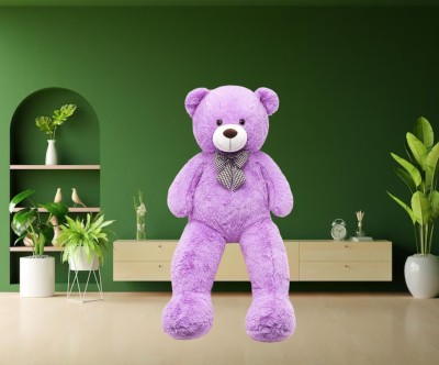 MOSU Soft Stuffed/Fluffy/Huggable Cute Teddy Bear for Kids 5 feet  - 189 cm(Purple)
