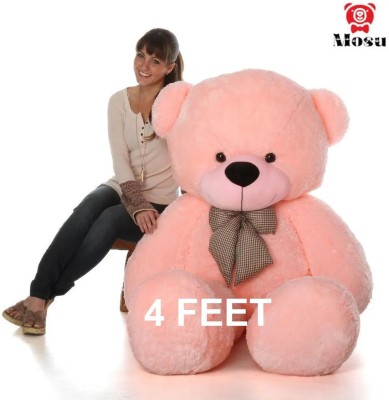 MOSU Teddy Bears for Kids, Cute Teddy Bear for Girls, Sweet Teddy Bear 4 Feet, Pink  - 48 inch(Baby Pink)