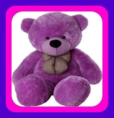 Abhinav toys Z_New Stuffed Toys Premium quality material 762  - 90.1 cm(Purple)