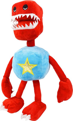 TechMax Solution Square Plush Soft Cute Stuffed Animal Plush Doll Gift  - 30 cm(Red)