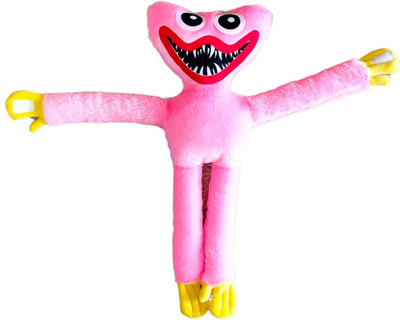 TechMax Solution PINK SCARY DOLL PLUSH TOY  - 30 cm(Pink)