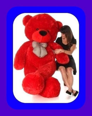 Abhinav toys Z_Best Ever Stuffed Toys 1324  - 120 cm(Red)