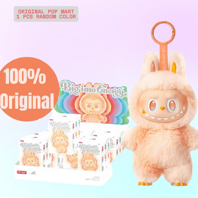 ZOQQI Labubu Surprise Plush Toy - Cute Pendant from Blind Box Series Key Chain
