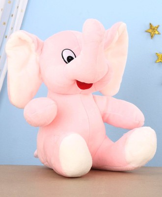 KRIDNAK Pink Gorgeous Big Ear Elephant Stuffed Soft Plush Toy Love Girl 30 cm  - 30 cm(Pink)