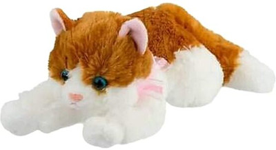 YOKO TOYS SOFT TOYS CAT WITH MUSIC  - 30 cm(Multicolor)