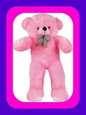 Abhinav toys Z_New Stuffed Toys Premium quality material 626  - 36 cm(Pink)