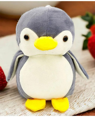 Toyingly Grey Penguin Soft Stuffed Toy For Kids To Play  - 30 cm(Grey)
