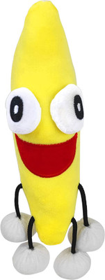 TechMax Solution Banana fruit plush toy  - 30 cm(Yellow)