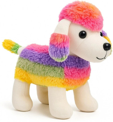 DiVAA Toys Premium Unicorn Dog Toy for Kids | Cute & Unique Plush Animal  - 18 cm(Multicolor)