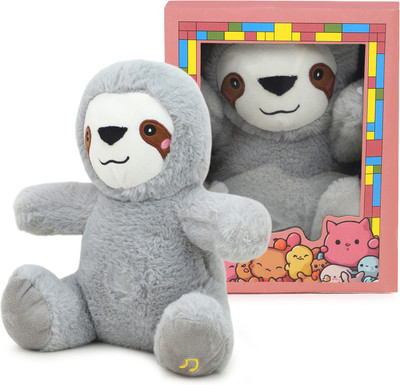 Fusked Flufies Breathing Teddy with Realistic Breathing Motion  - 30 cm(Sloth)