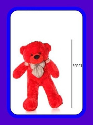 Abhinav toys Z_Best Ever Stuffed Toys 9  - 90 cm(Red)